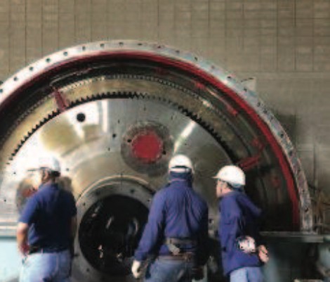 Large Rotating Machine and Girth Gear