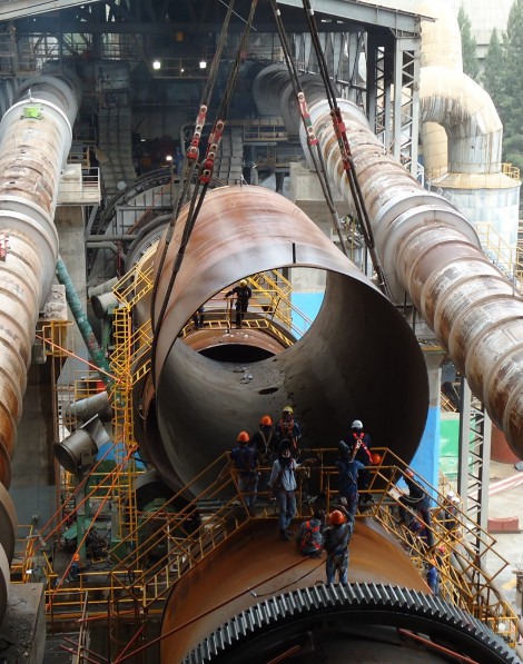 Large Rotating Machine and Girth Gear